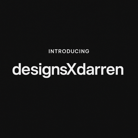 Say Hello to Designs X Darren : Same Passion, Fresh New Name