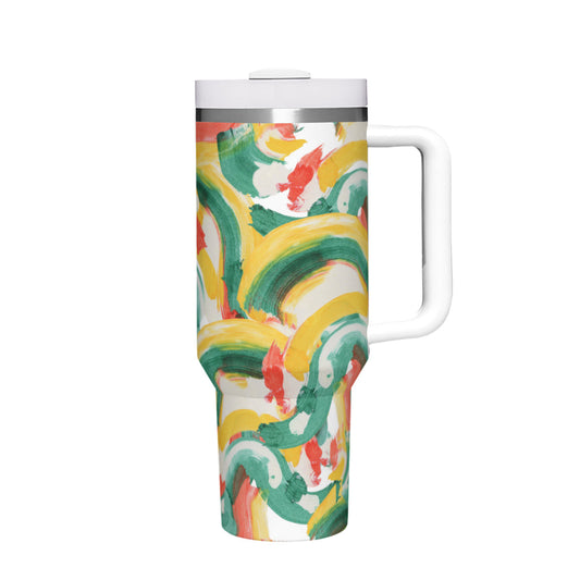 Abstract Rainbow - 40oz Stainless Steel Tumbler