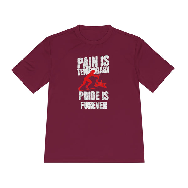 HYROX Inspired Women’s Performance Tee - Pain Is Temporary Pride Is Forever