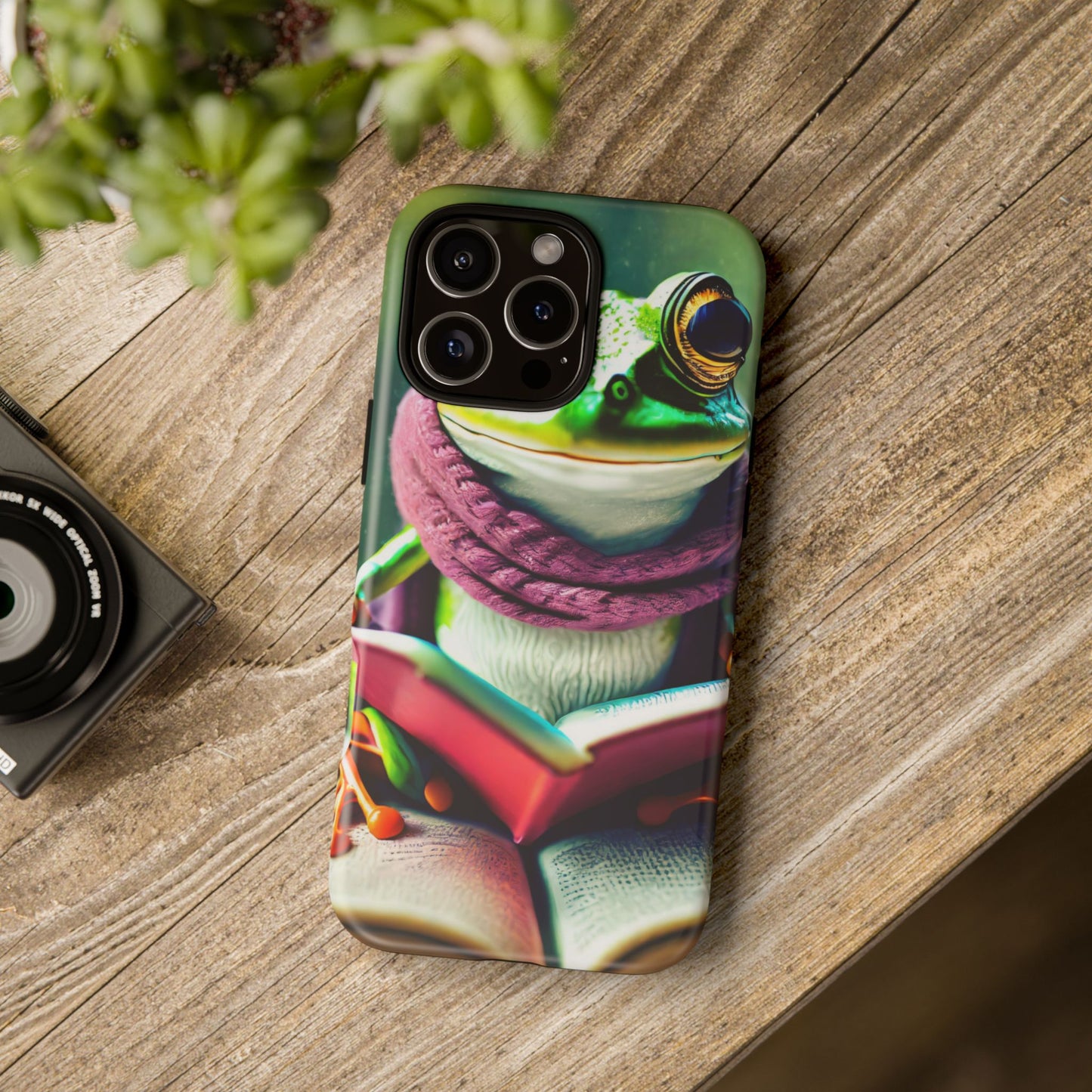 The Studious Frog Phone Case