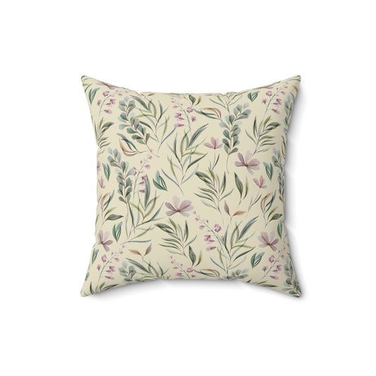 Watercolor Floral - Indoor Throw Pillow