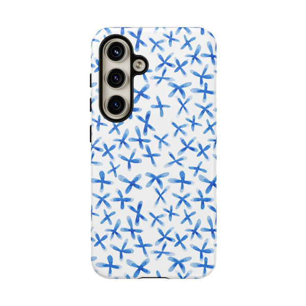 Pastel Blue Floral - Phone Case - iPhone, Samsung, Pixel