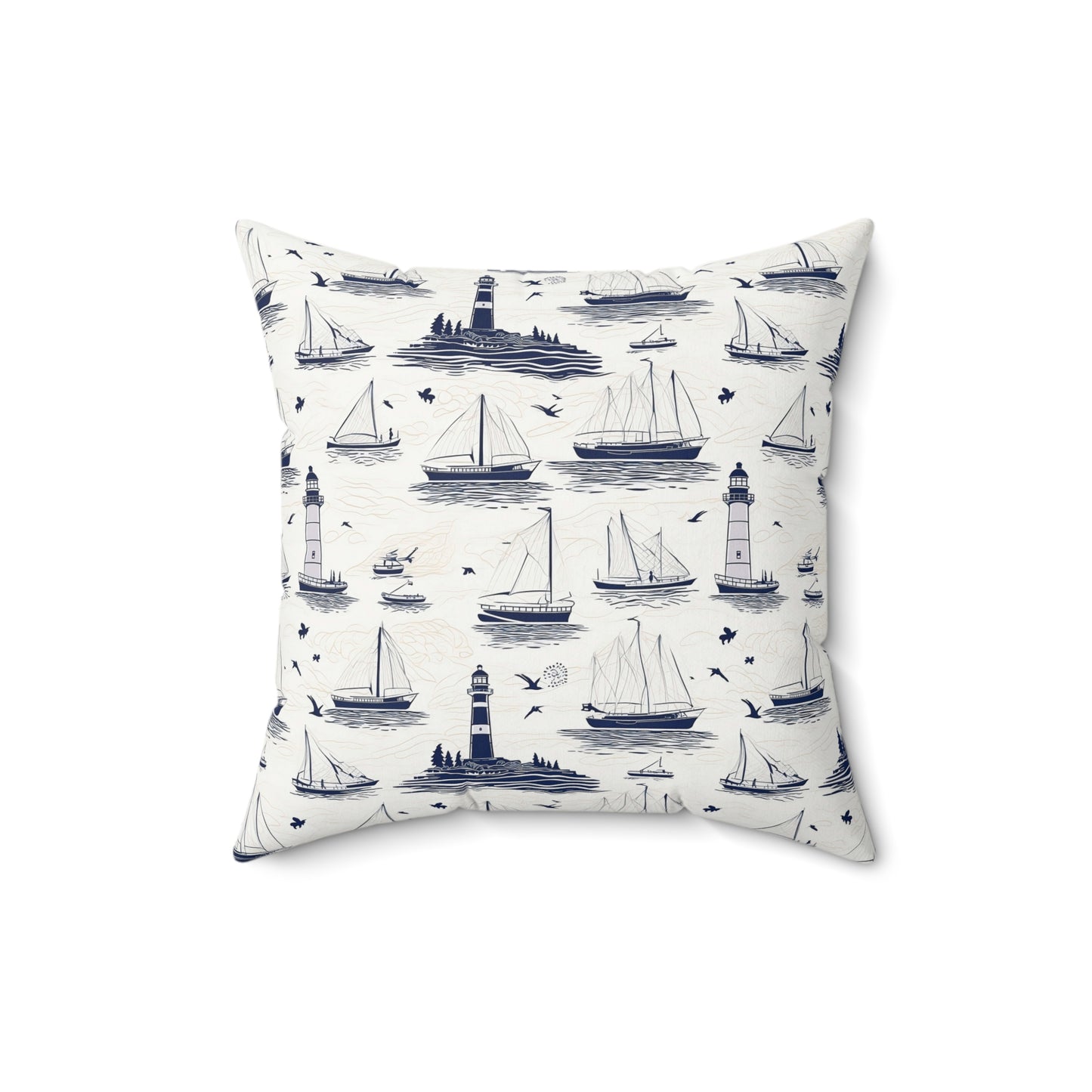 Nautical Throw Pillow