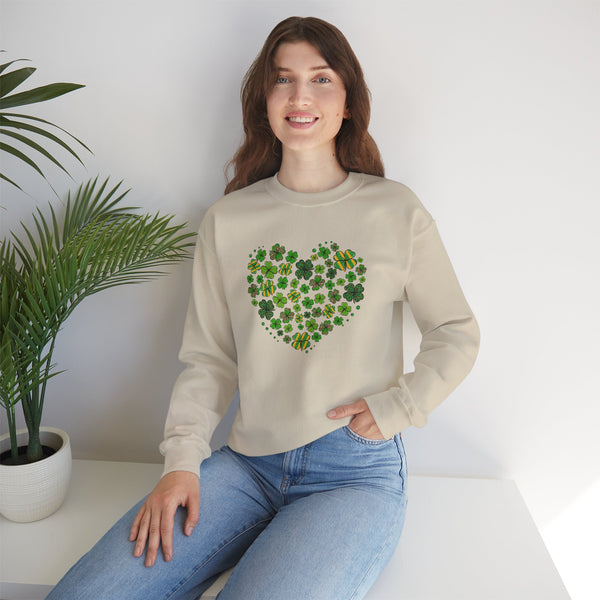 Shamrock Love Unisex Heavy Blend Crewneck Sweatshirt