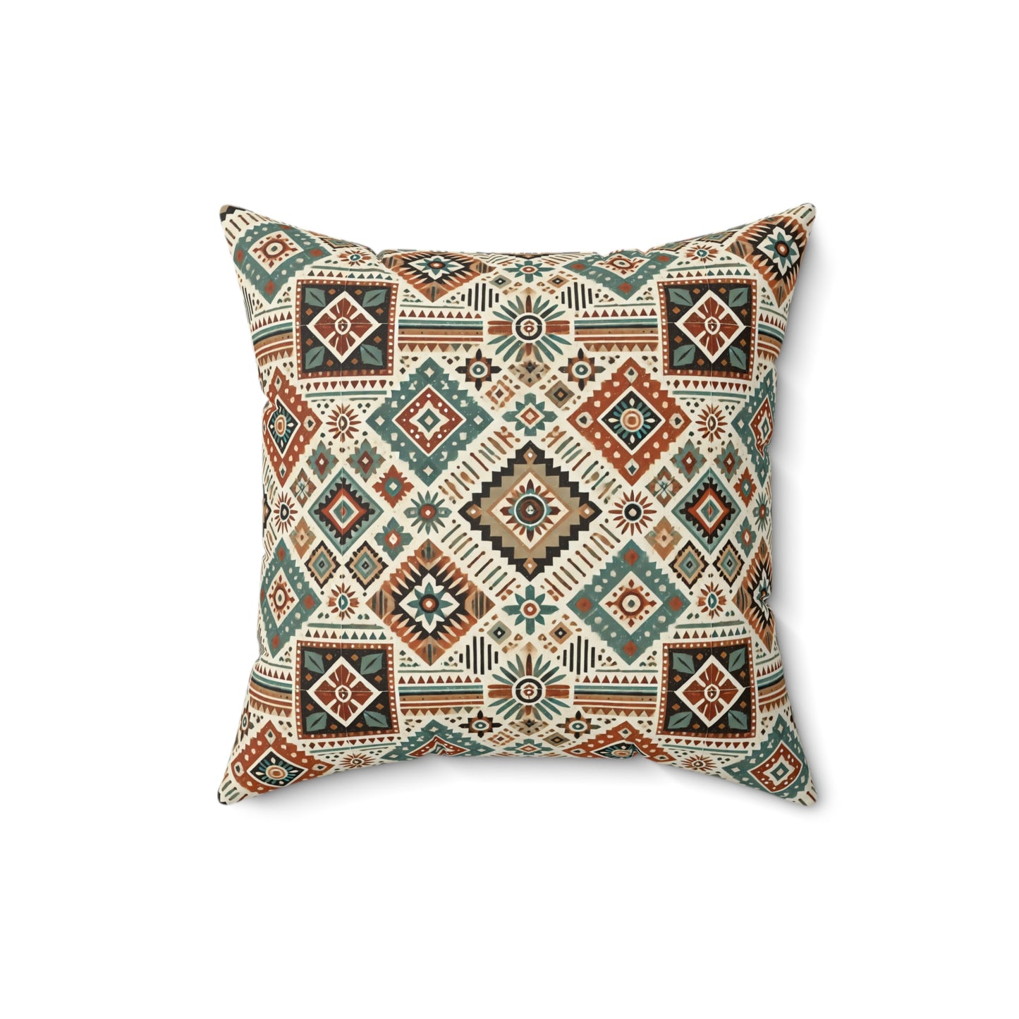 Aztec Western Inspired - Indoor Throw Pillow