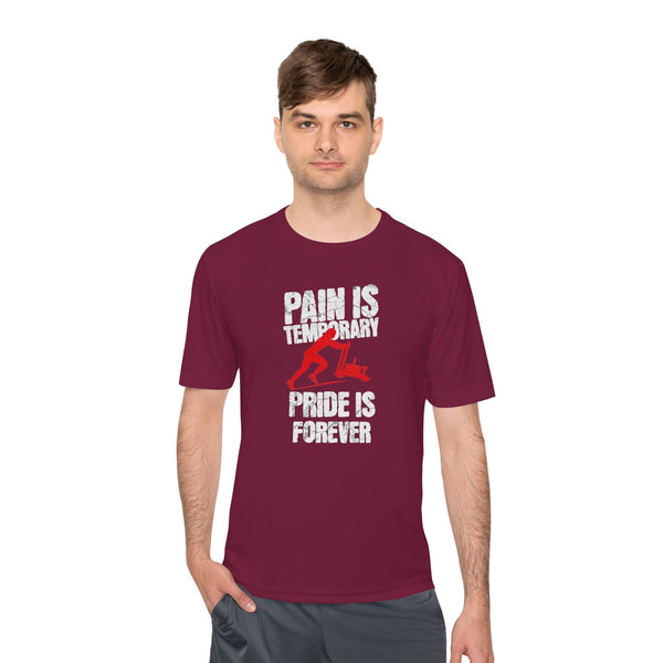 HYROX Inspired Women’s Performance Tee - Pain Is Temporary Pride Is Forever