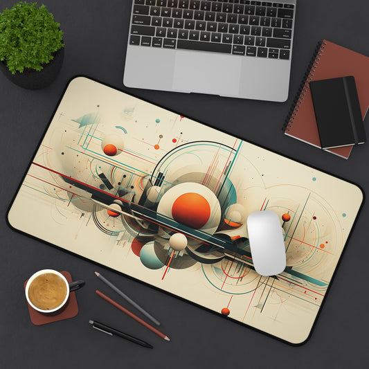 Abstract Space Station - Desk Mat