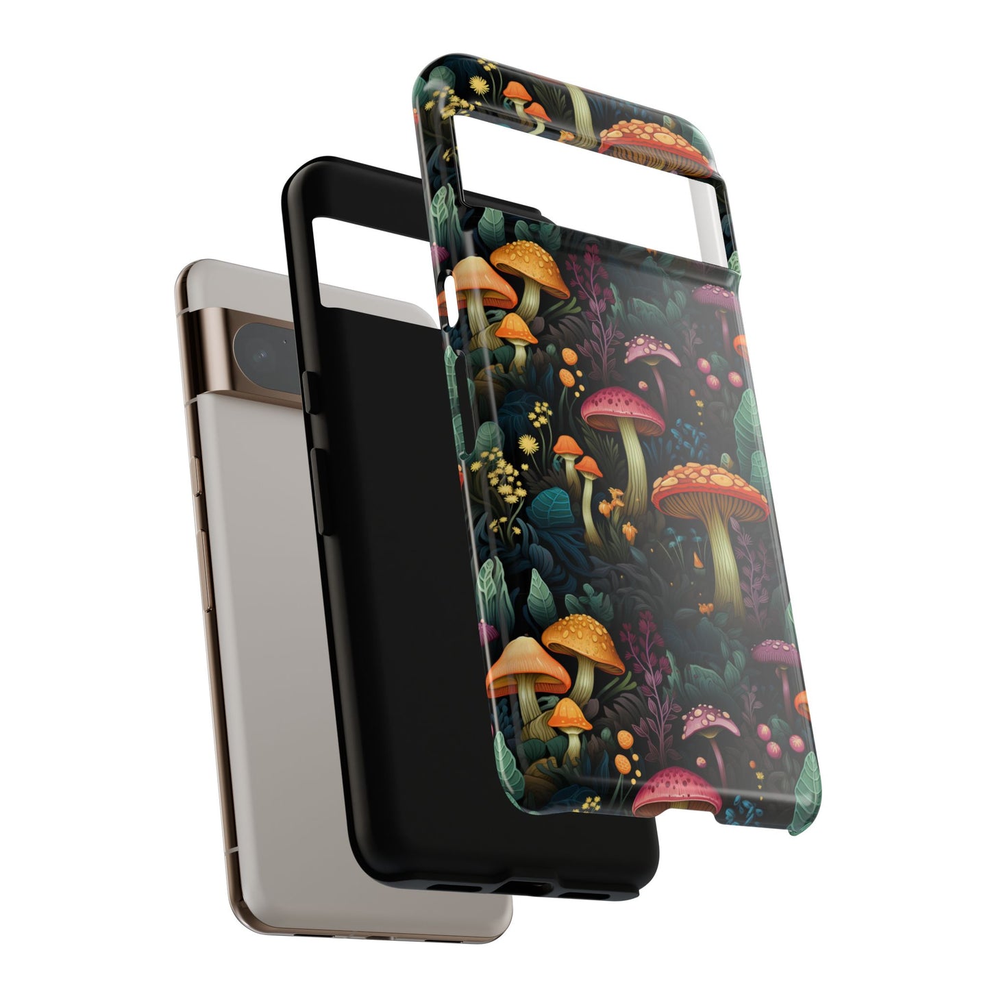 Mushroom Forest Colorful Fungi Phone Case