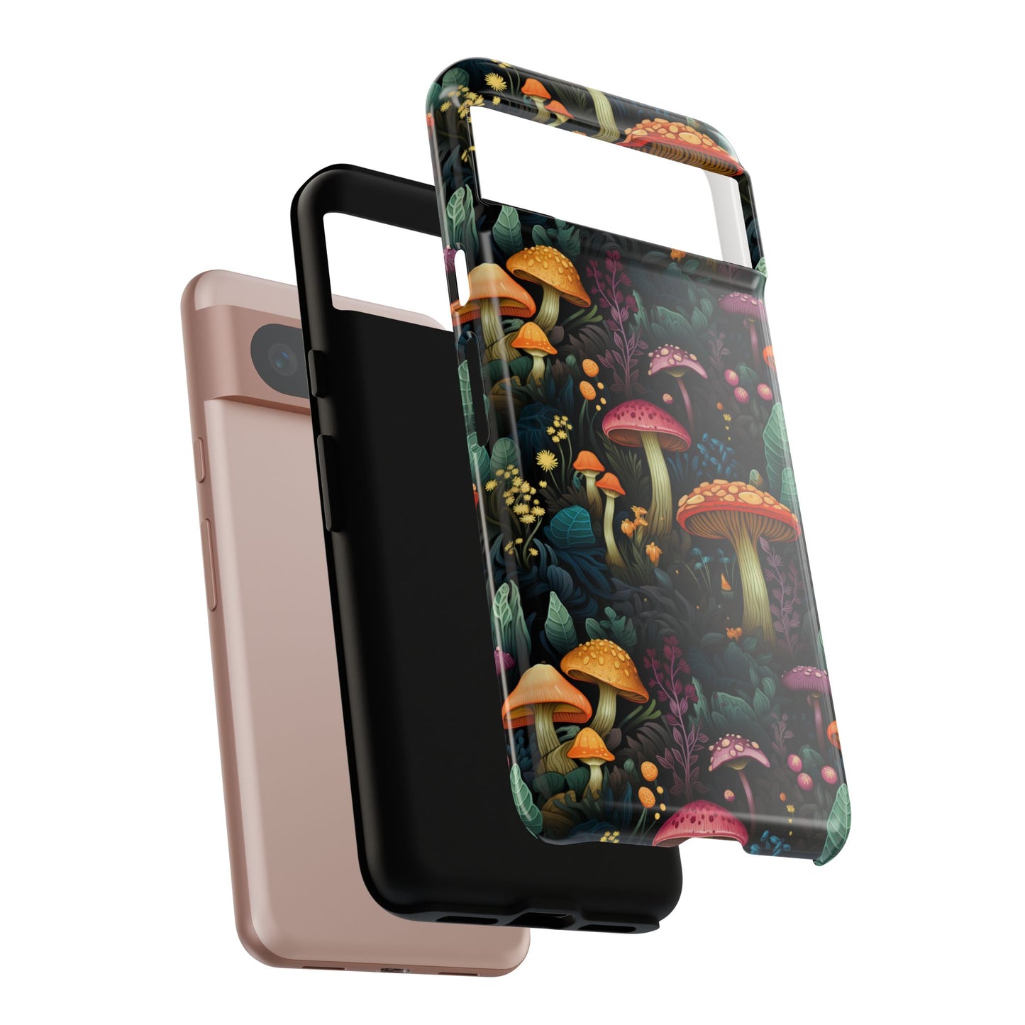 Mushroom Forest Colorful Fungi Phone Case