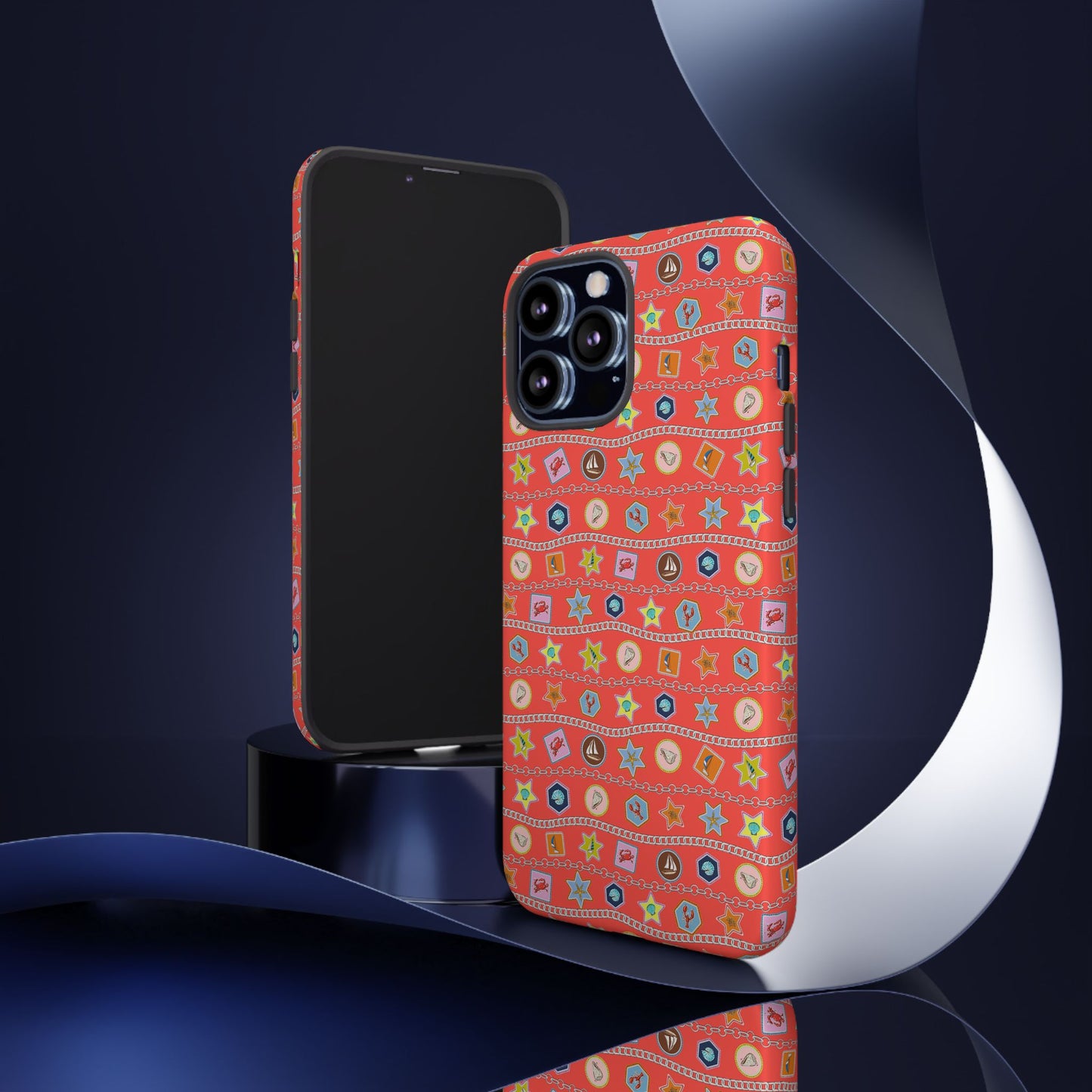 Colorful Summer Icon Patterned Phone Case - iPhone, Pixel, and Samsung Galaxy