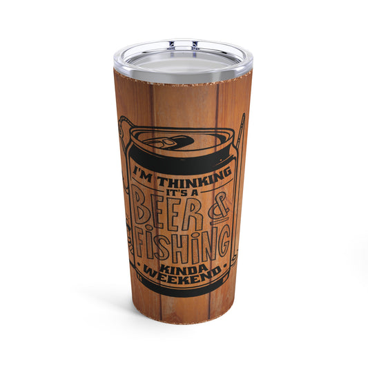Beer & Fishing - 20oz Insulated Tumbler