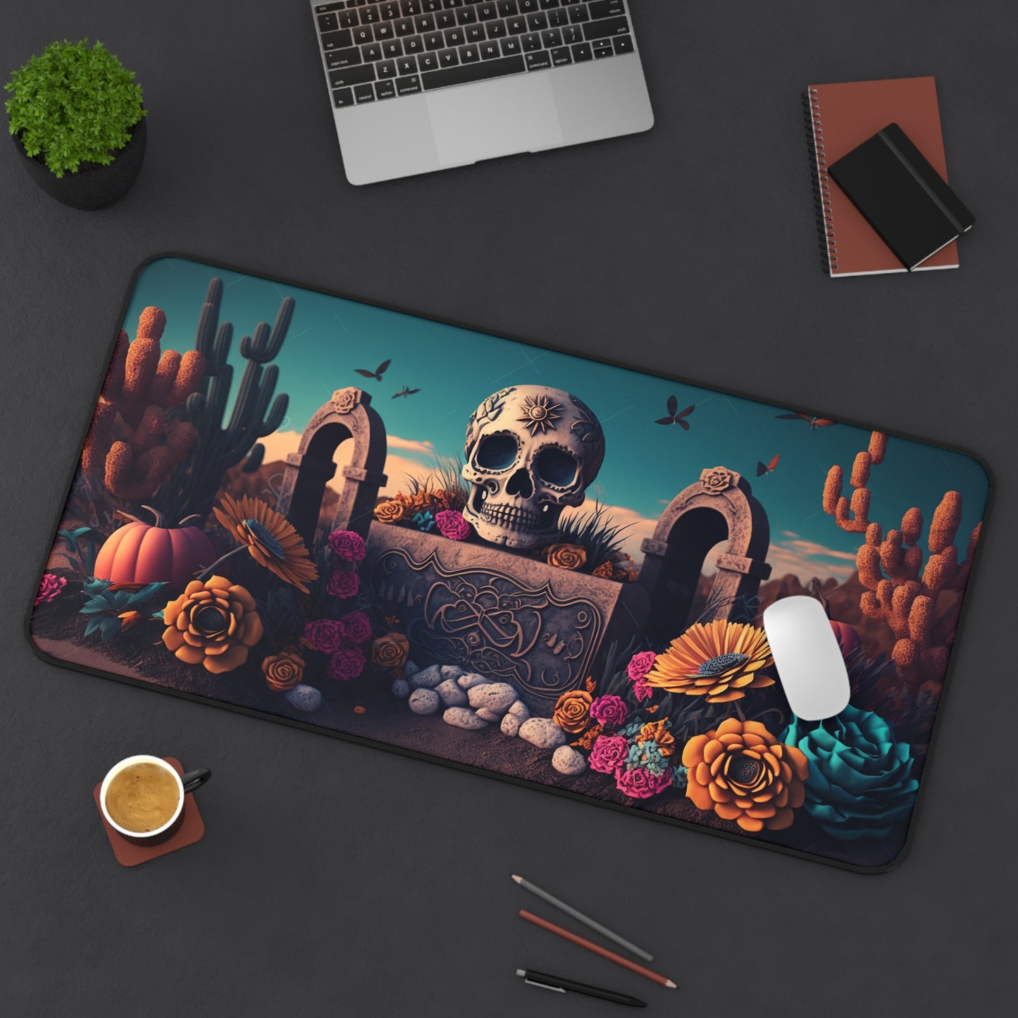 Day of the Dead Custom Desk Mat