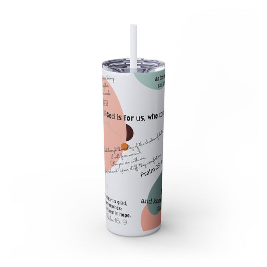 20oz Bible Verse Skinny Tumbler