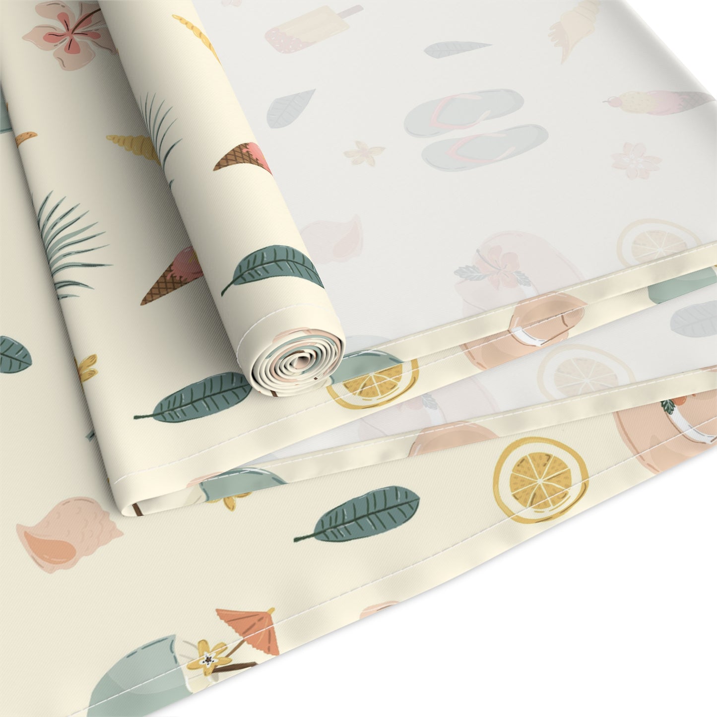 Flip Flop & Seashell Table Runner
