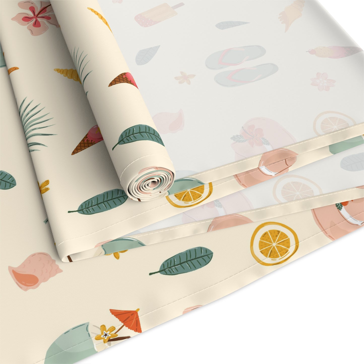 Flip Flop & Seashell Table Runner
