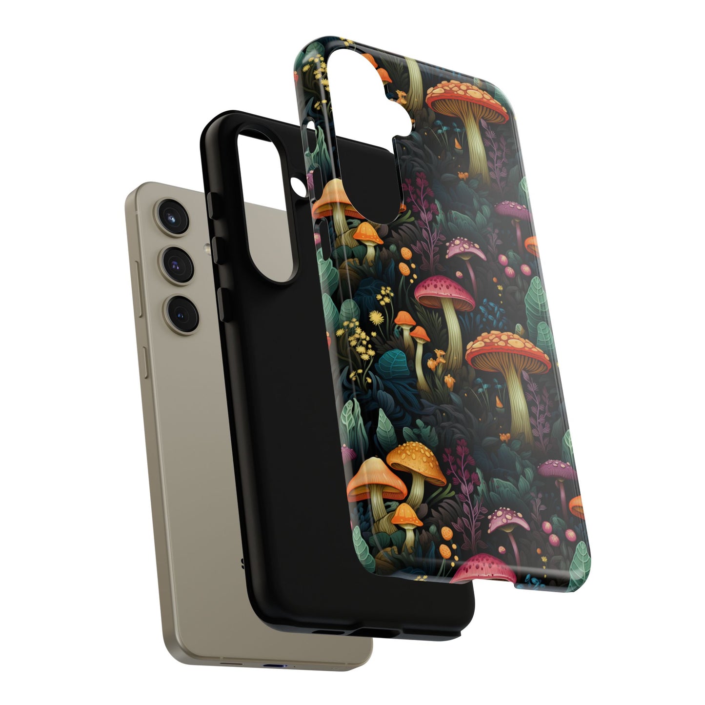 Mushroom Forest Colorful Fungi Phone Case