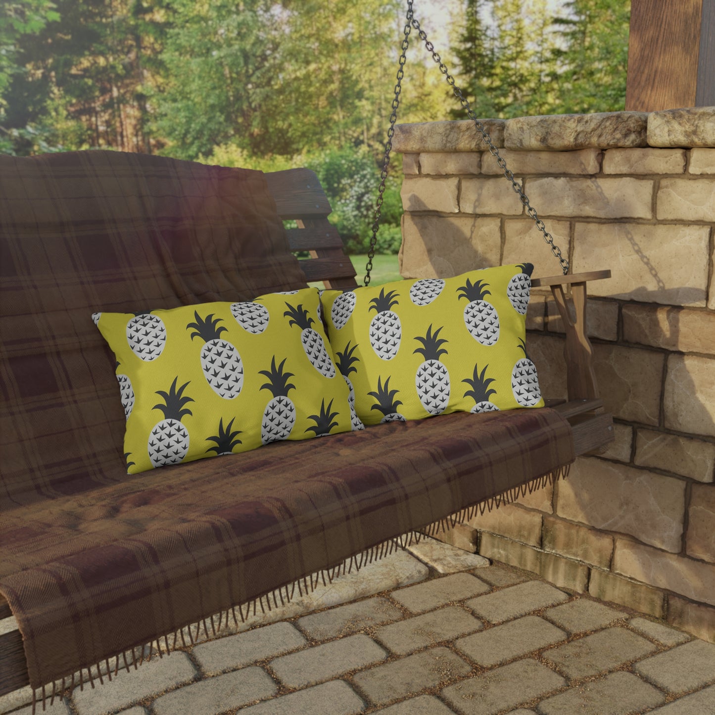 Pineapple Outdoor Pillow