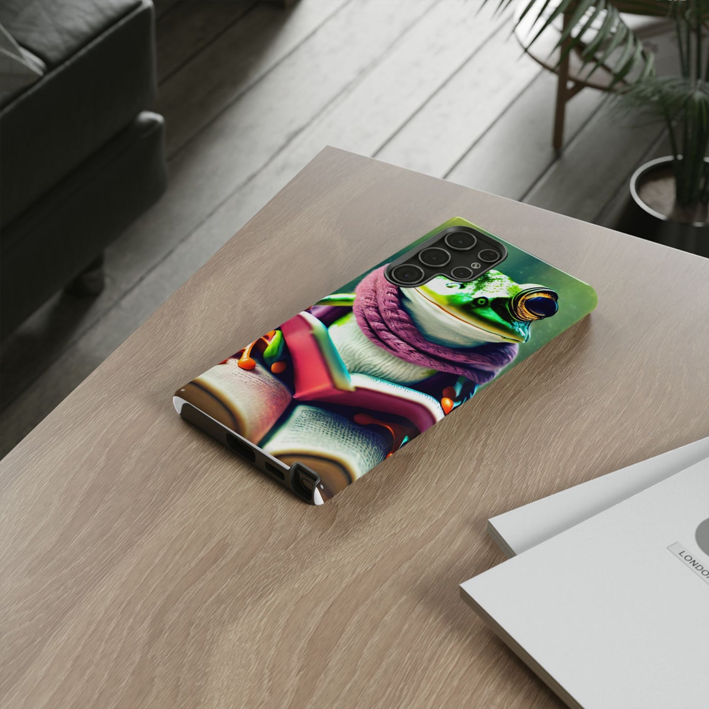 The Studious Frog Phone Case