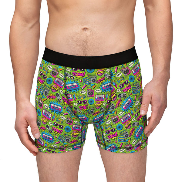 90s Aesthetic Comic Print Underwear