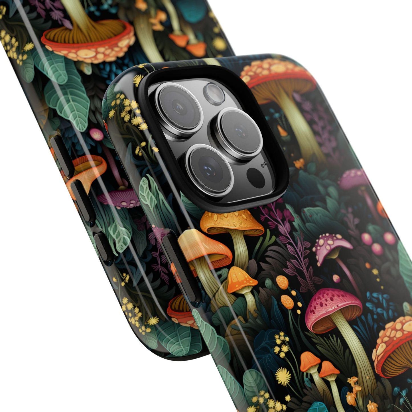 Mushroom Forest Colorful Fungi Phone Case