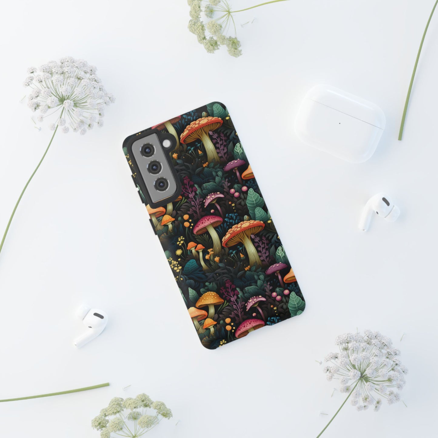 Mushroom Forest Colorful Fungi Phone Case