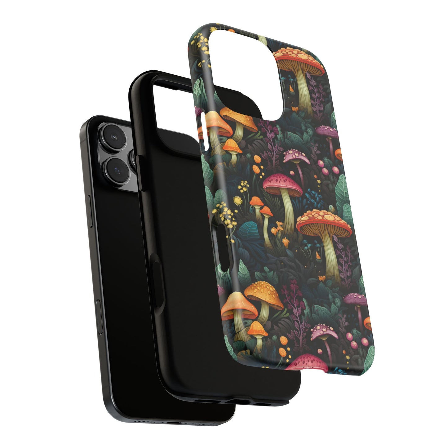 Mushroom Forest Colorful Fungi Phone Case