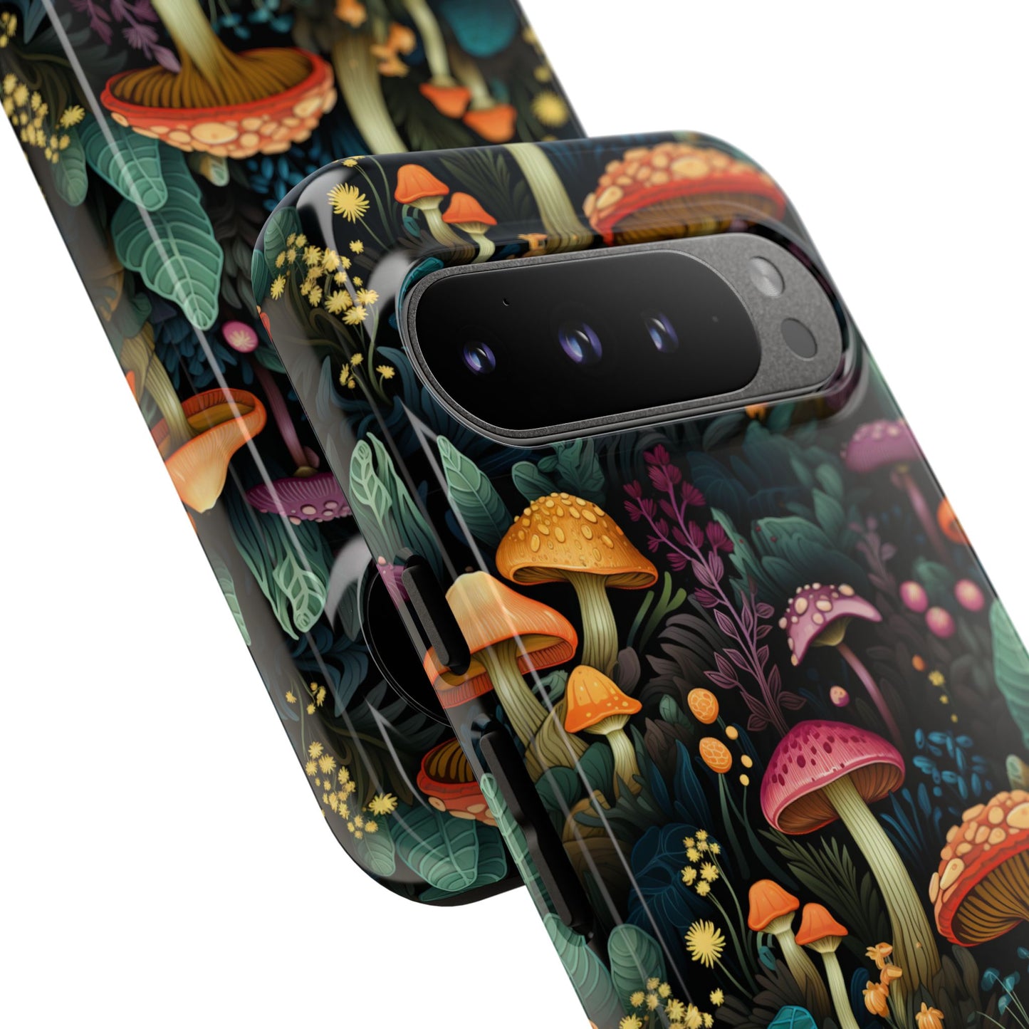 Mushroom Forest Colorful Fungi Phone Case