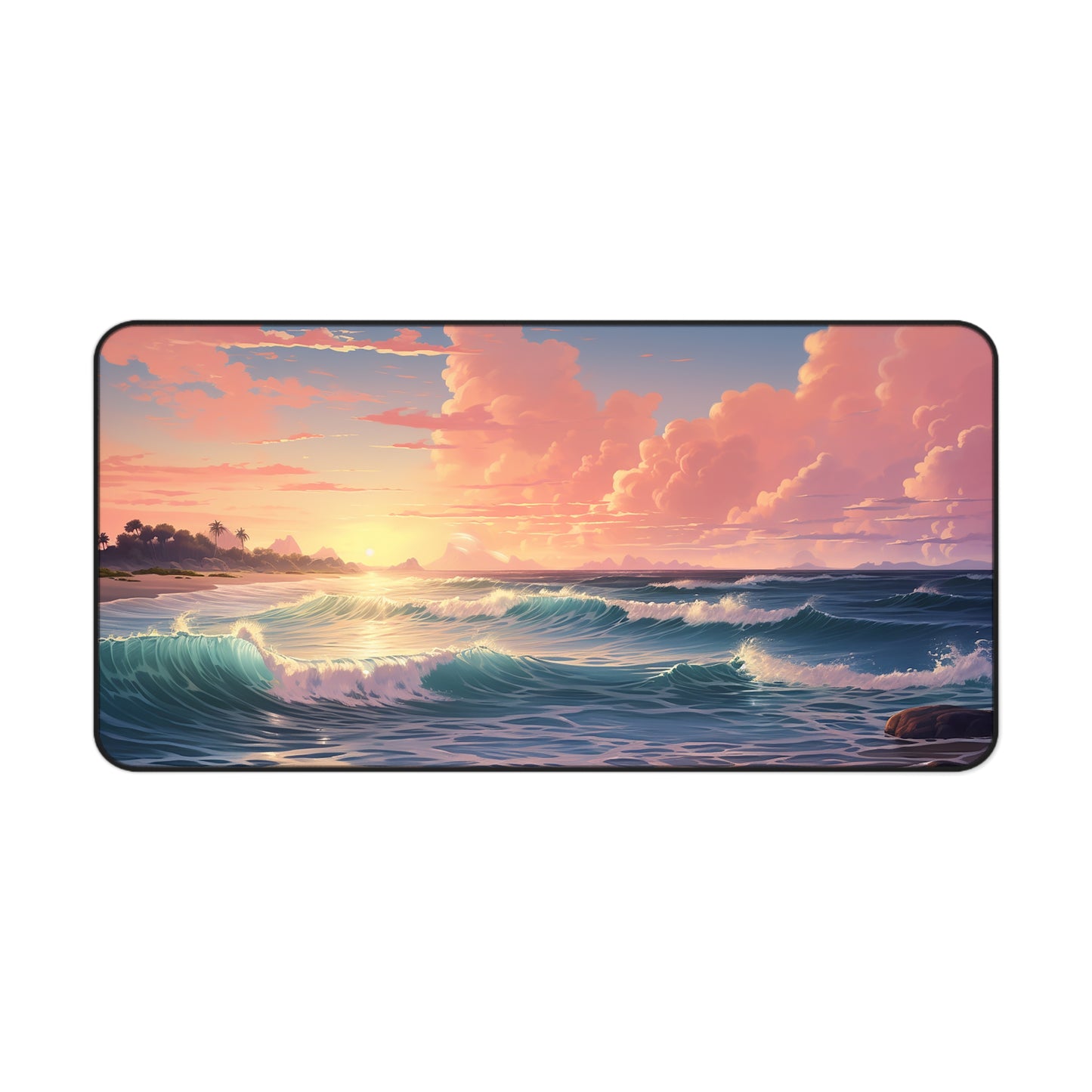 Ocean Sunrise - Large Desk Mat