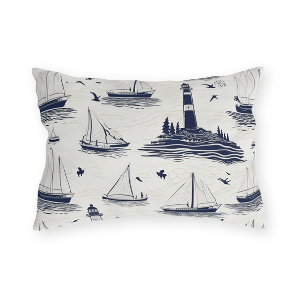 Nautical - Outdoor Throw Pillow