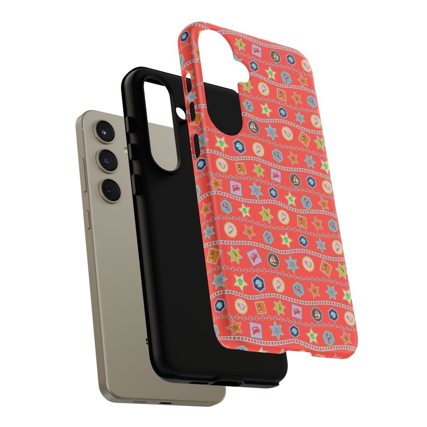 Colorful Summer Icon Patterned Phone Case - iPhone, Pixel, and Samsung Galaxy