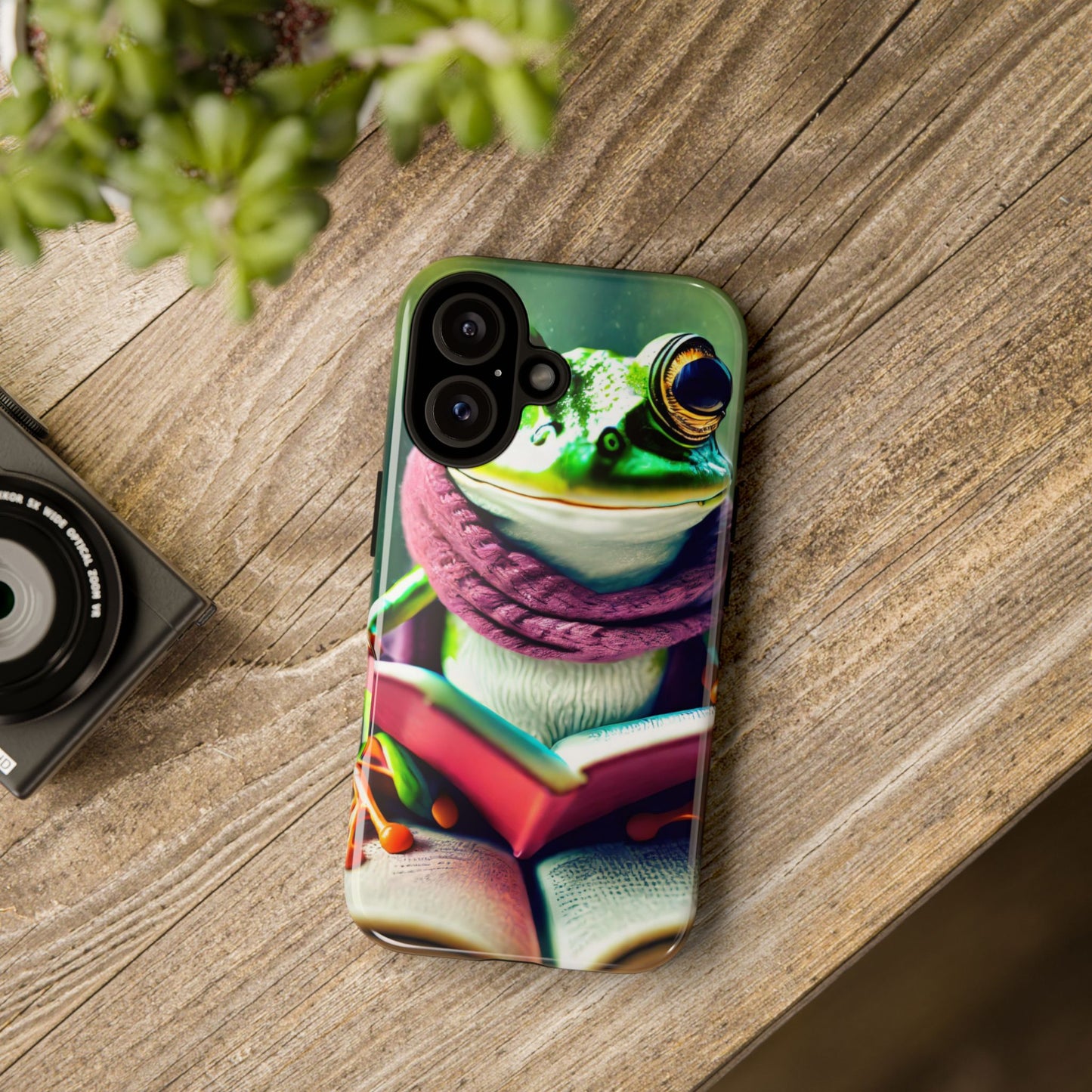 The Studious Frog Phone Case