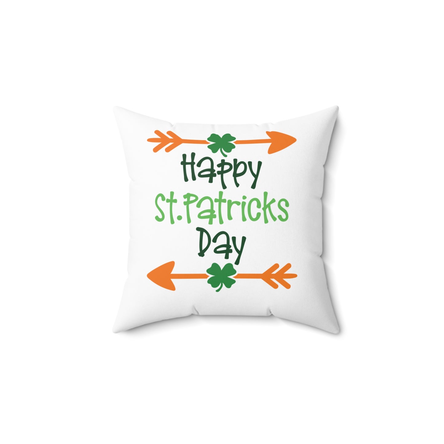 Happy St. Patrick’s Day - Indoor Throw Pillow