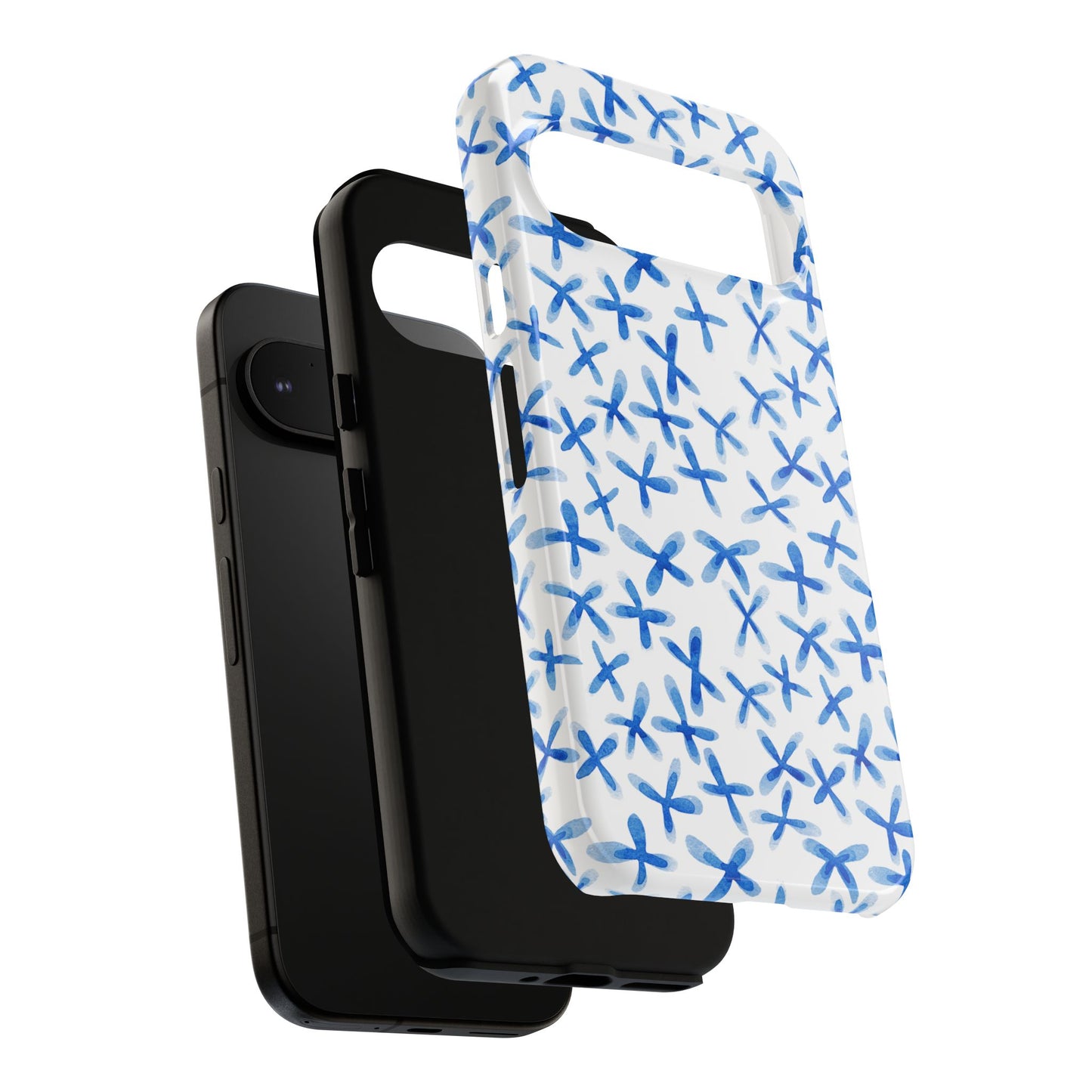 Pastel Blue Floral - Phone Case - iPhone, Samsung, Pixel