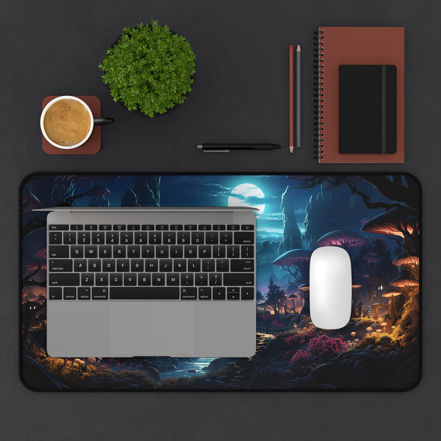 Fantasy Botanical Garden - Large Deskmat