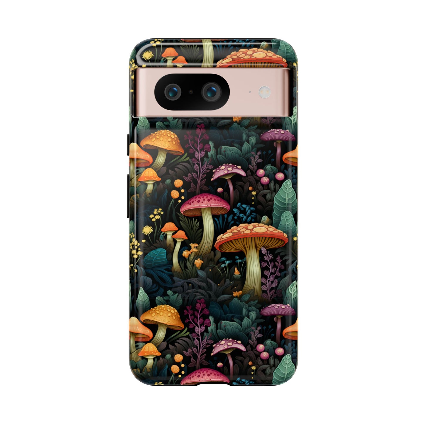 Mushroom Forest Colorful Fungi Phone Case