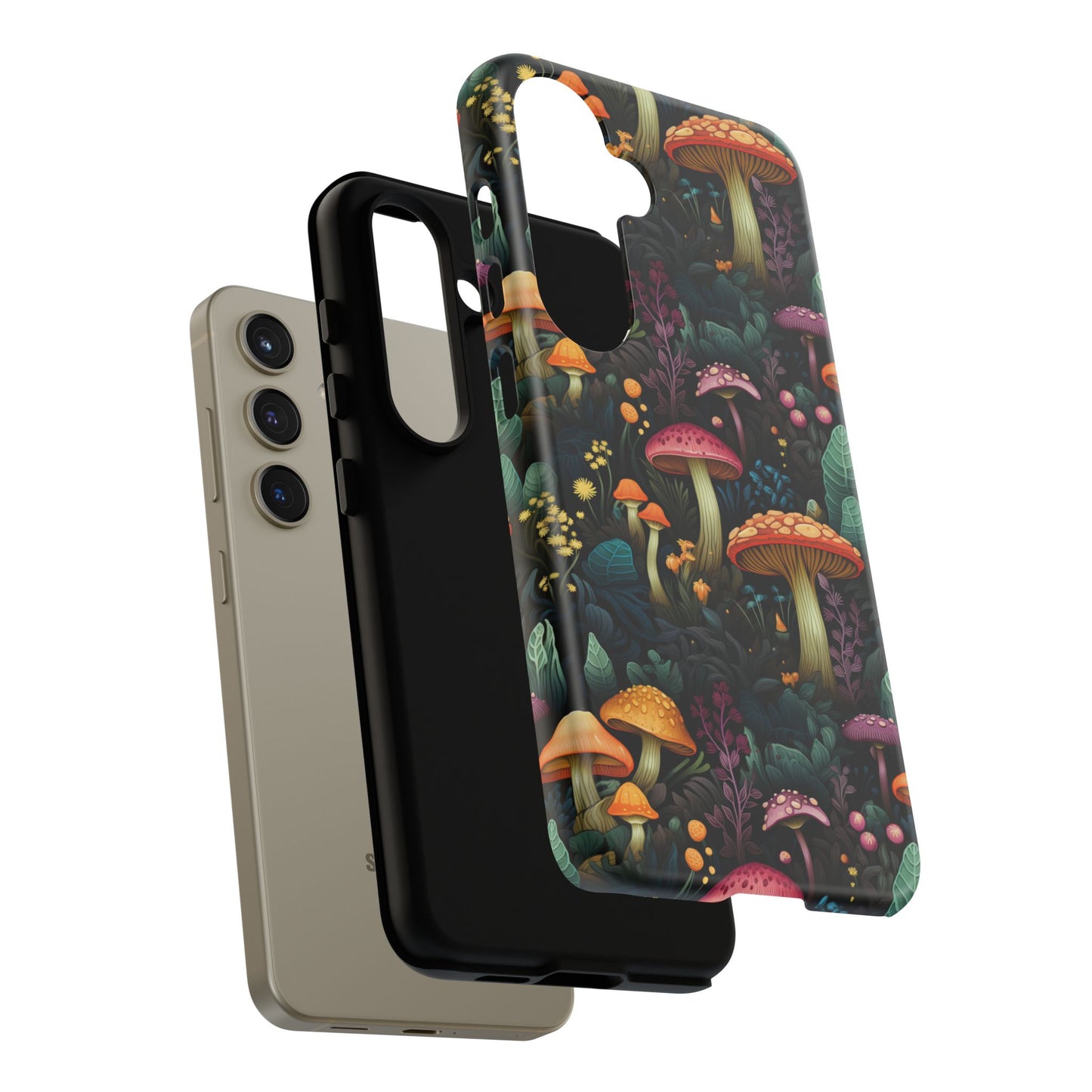Mushroom Forest Colorful Fungi Phone Case