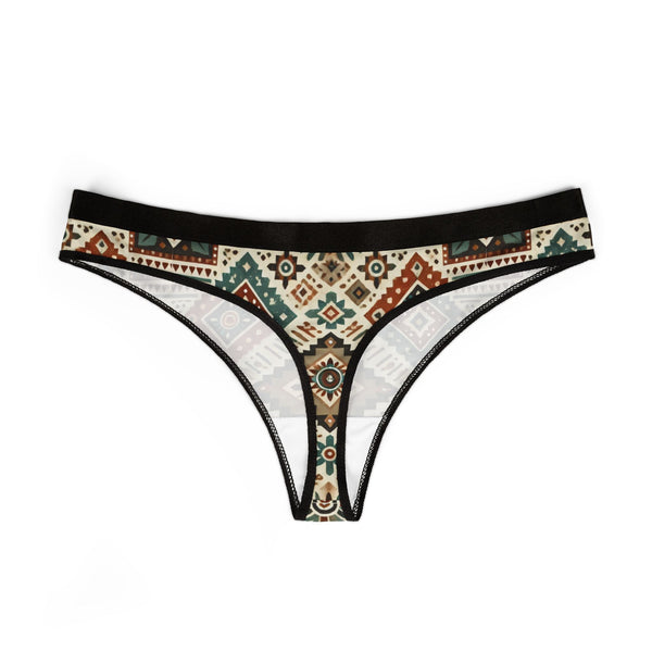 Western Print Women's Thong