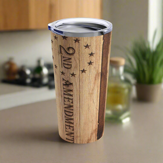 2nd Amendment Stainless Steel Travel Cup