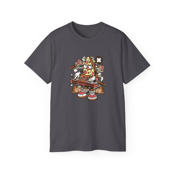 DJ Pizza T-Shirt - Fun & Comfy Unisex Tee for Foodies and Music Lovers