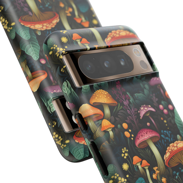 Mushroom Forest Colorful Fungi Phone Case