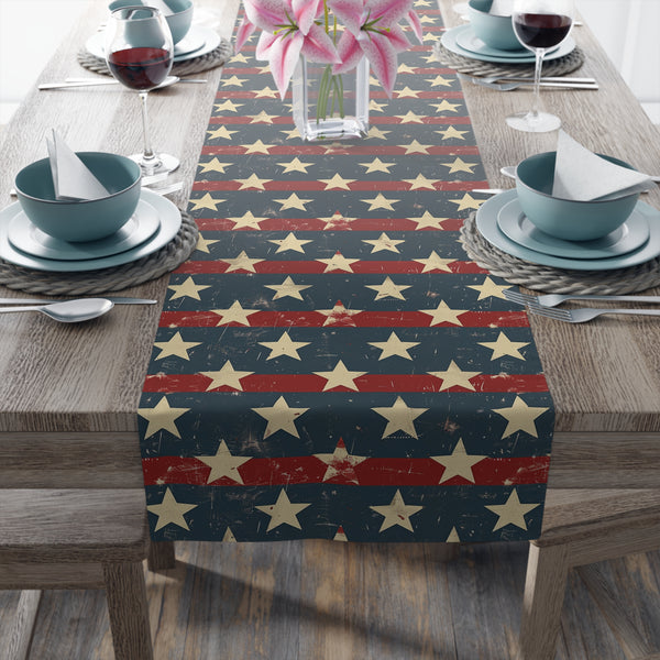 Stars & Stripes Table Runner