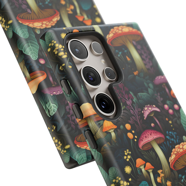 Mushroom Forest Colorful Fungi Phone Case