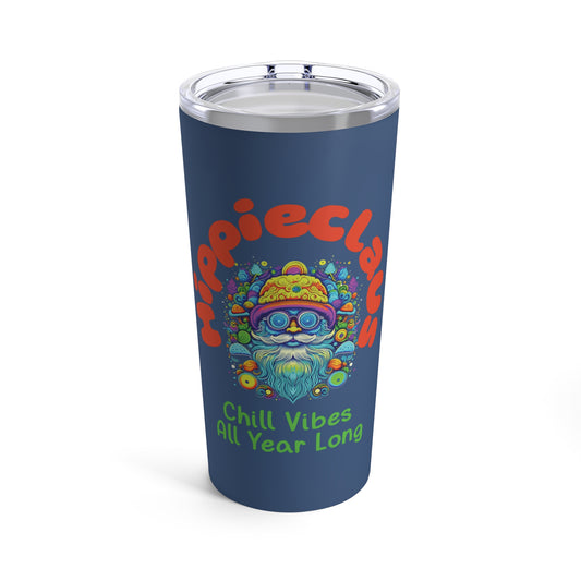 Blue Hippie Claus Insulated 20oz Travel Mug