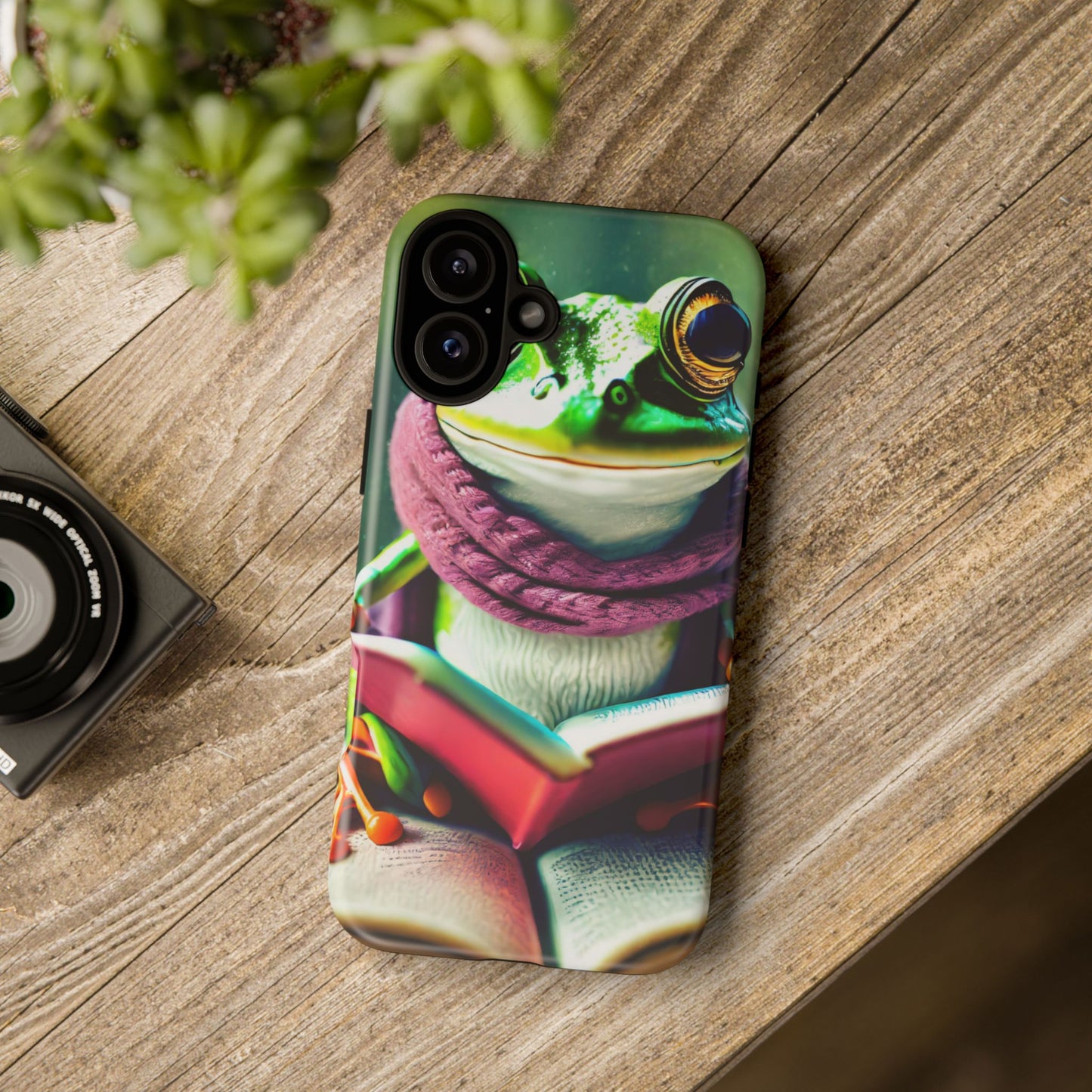 The Studious Frog Phone Case