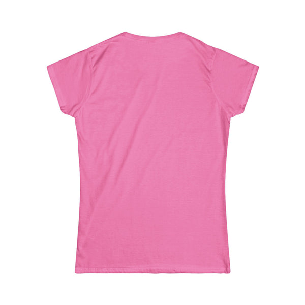 Women’s F-It Mandala Line Art T-Shirt – Minimalist Floral Design