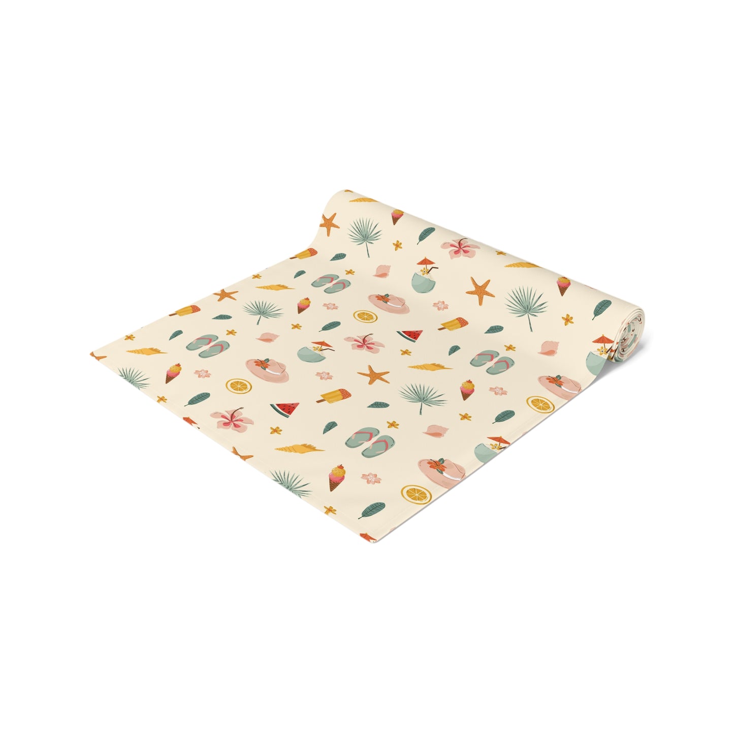 Flip Flop & Seashell Table Runner