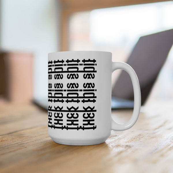 F*** This Sassy Ceramic Mug, Funny Quote Coffee Cup, Perfect for Gifts, Home Office Decor, Unique Present for Any Occasion