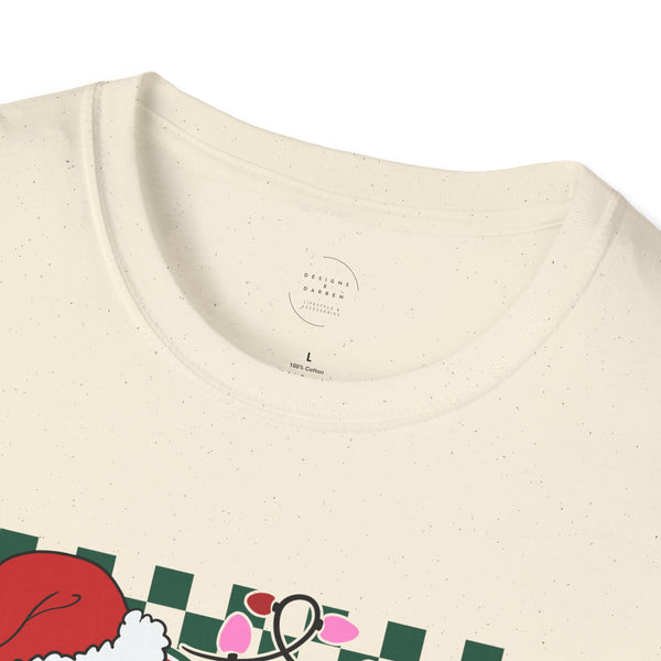 Christmas 67 Shirt – Cute Santa & Reindeer Holiday Graphic Tee – Festive “Six Seven” Xmas Top