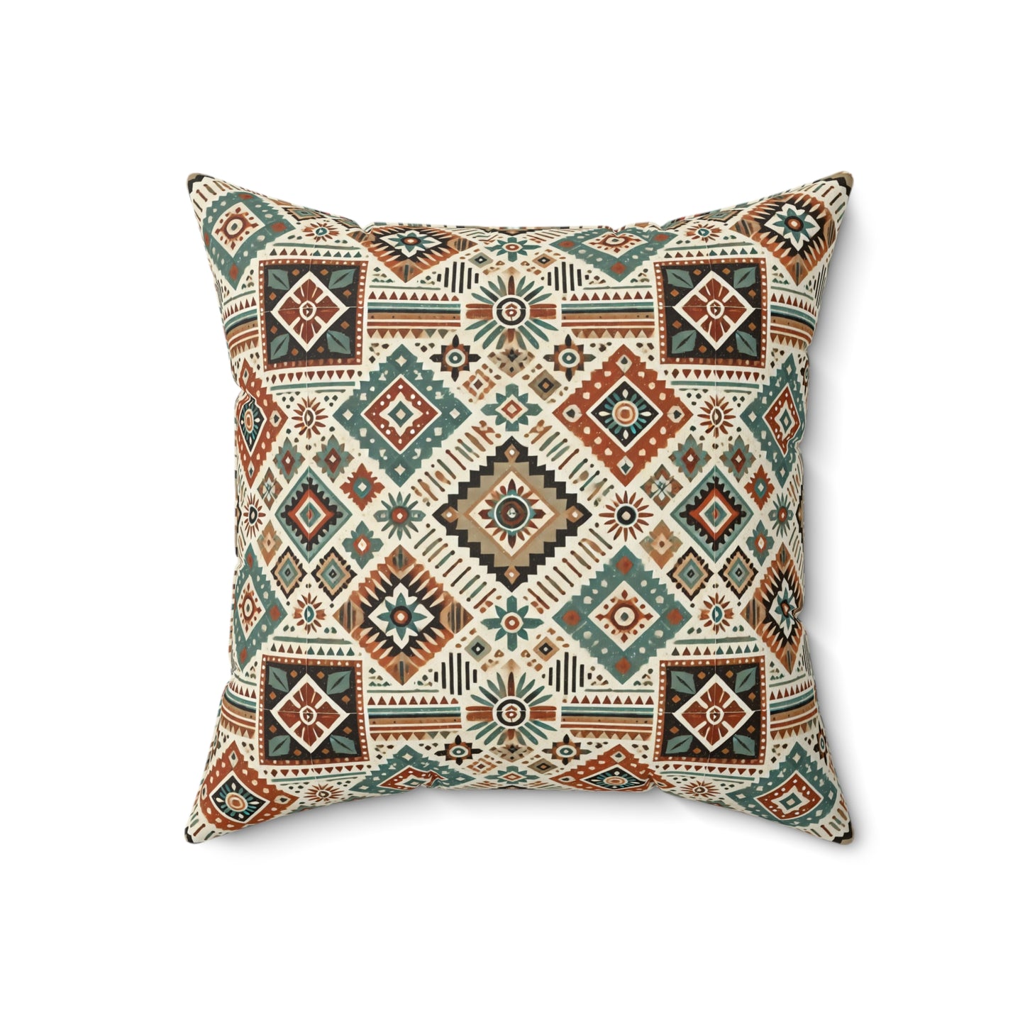 Aztec Western Inspired - Indoor Throw Pillow
