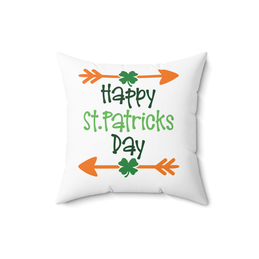 Happy St. Patrick’s Day - Indoor Throw Pillow